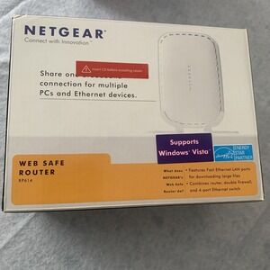 Netgear‎ RP614 100 Mbps 4-Port 10/100 Wired Router